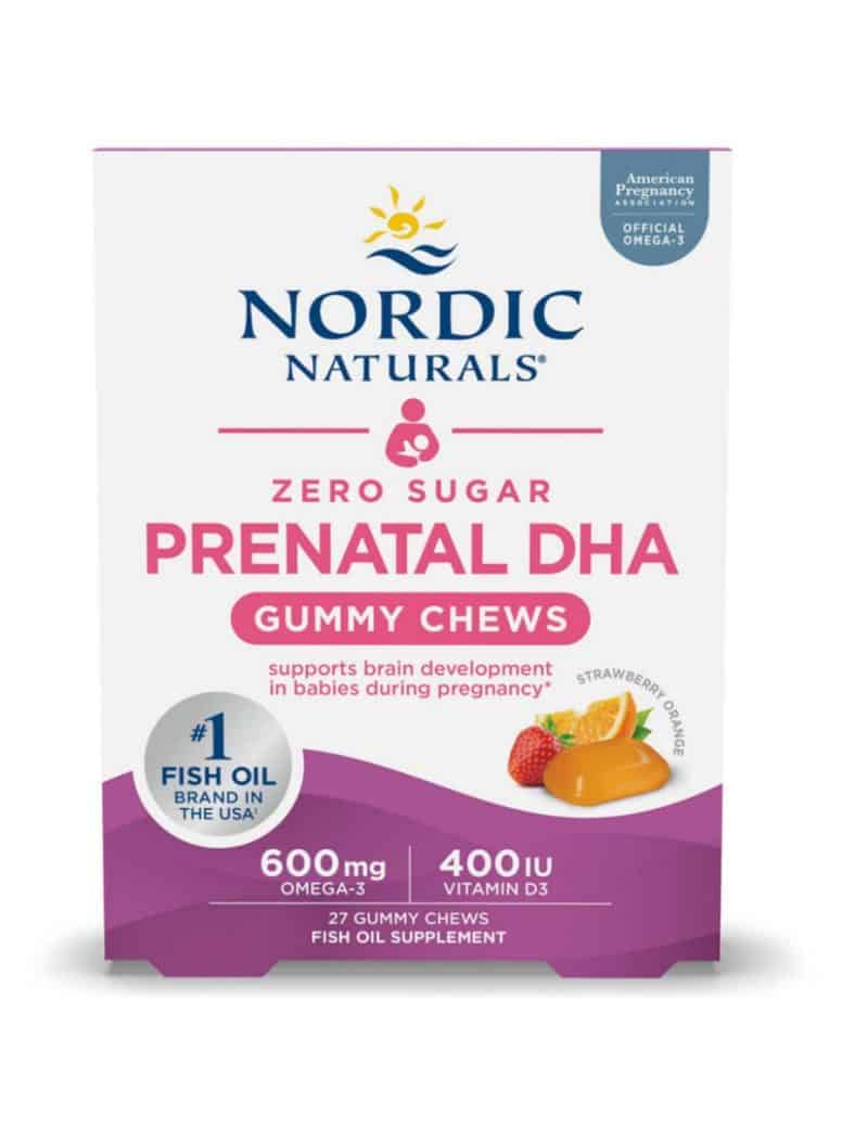 Zero Sugar Prenatal DHA Gummy Chews