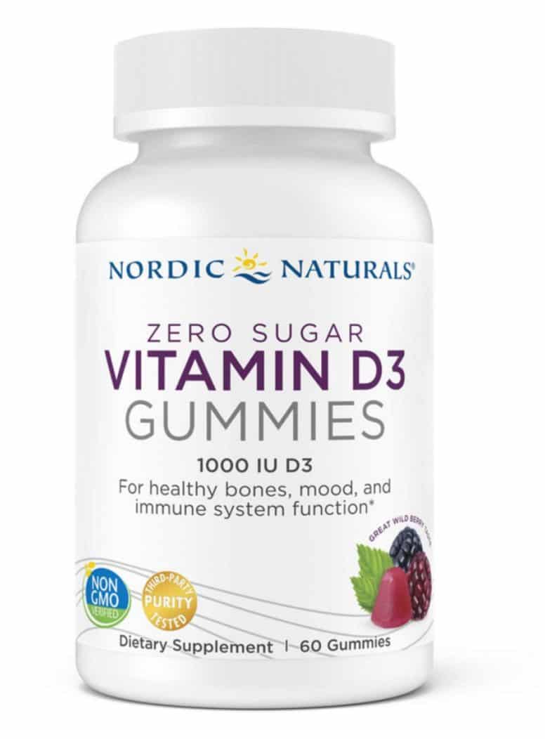 Zero Sugar Vitamin D3 Gummies