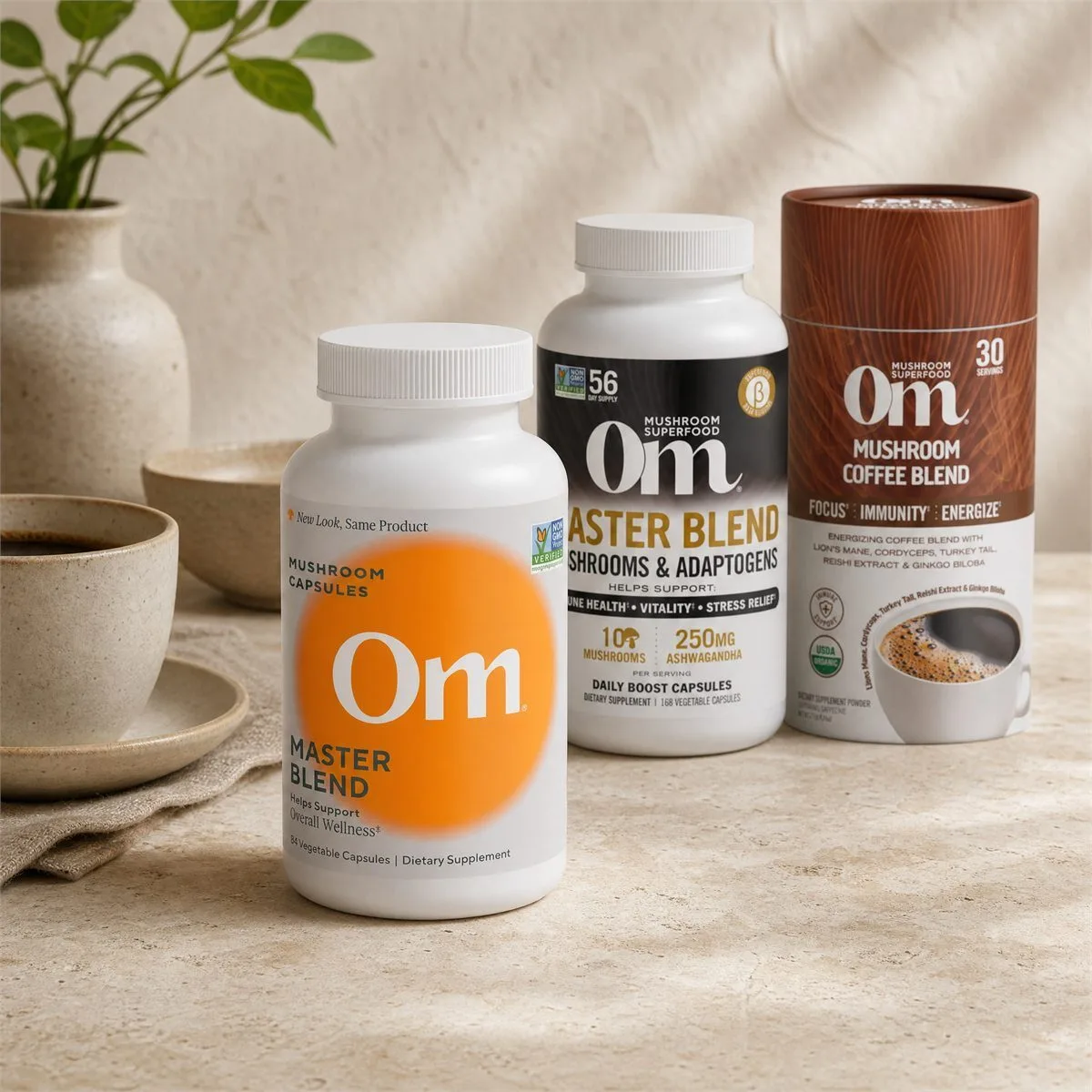 Om Organic Mushroom Nutrition story image