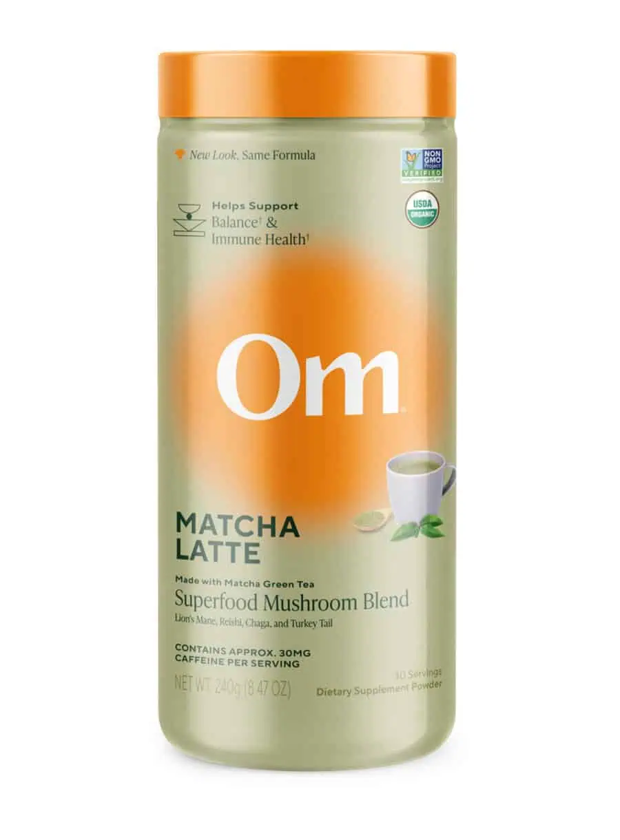 Superfood Mushroom Blend, Matcha Latte