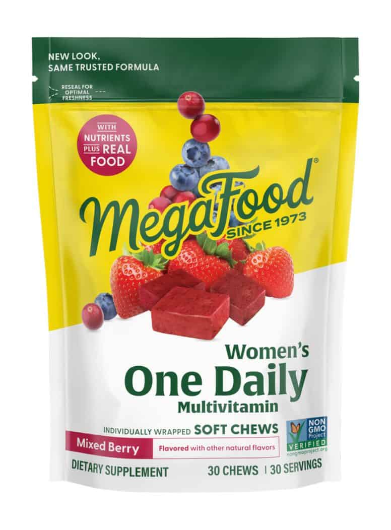 Women’s One Daily Multivitamin Soft Chews – Mixed Berry Flavor